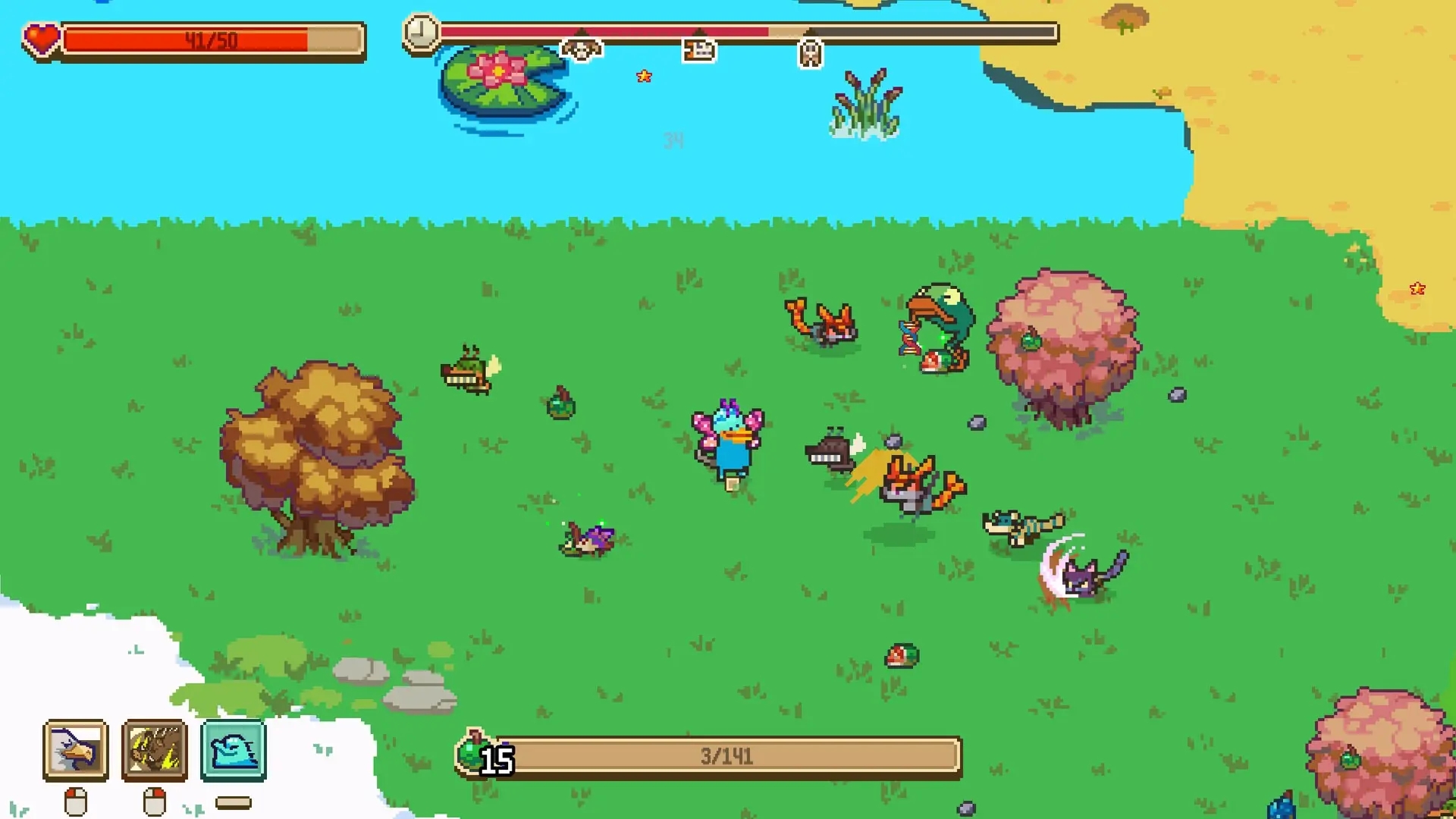 万物皆可蟹动物进化Roguelite