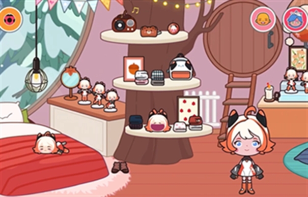 米加小镇山间小屋