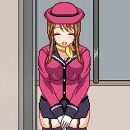 电梯女孩像素游戏桃子移植版
